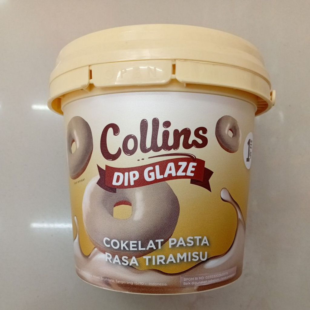 

COLLINS DIP GLAZE - COKELAT TIRAMISU 1 kg