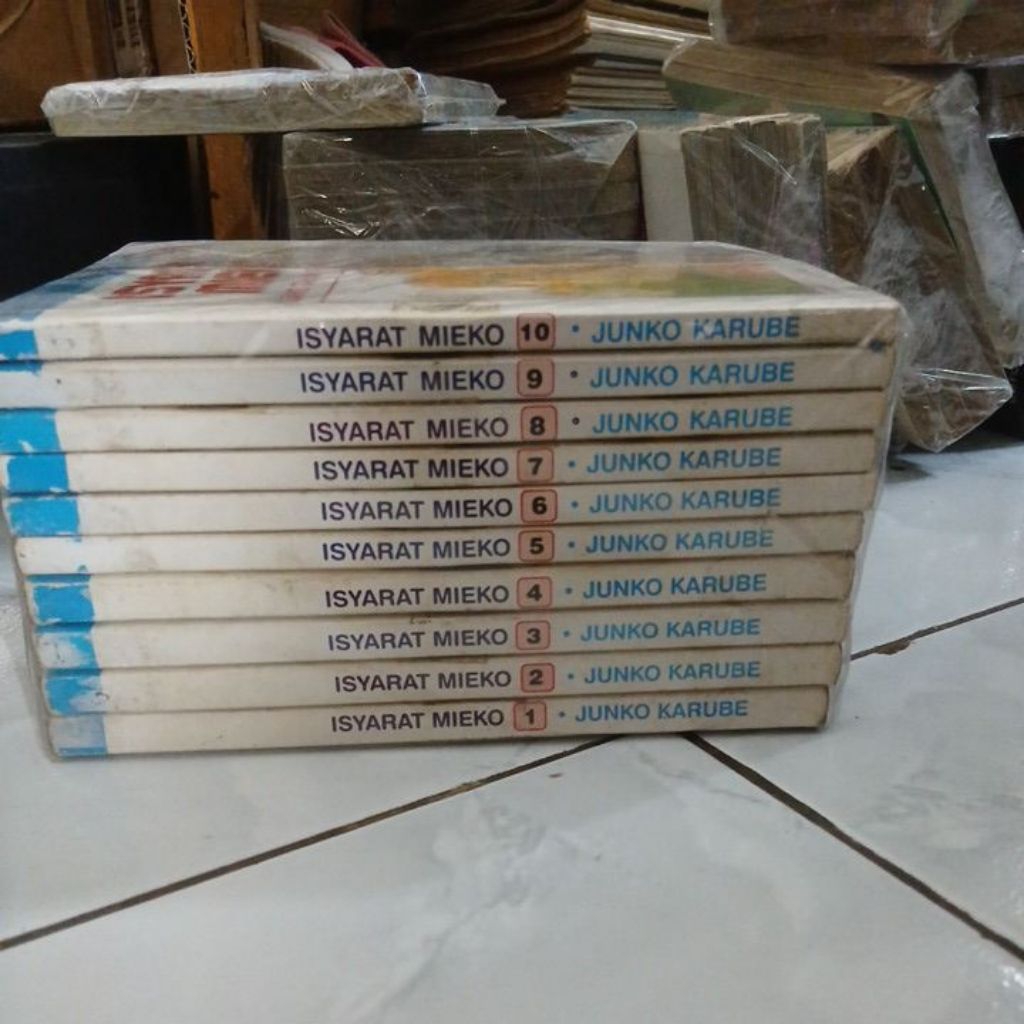 komik isyarat mieko 1-10 tamat kondisi halaman lengkap
