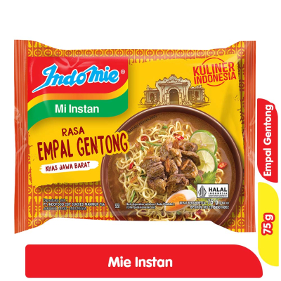 

Indomie Mi Instan Empal Gentong 75 g