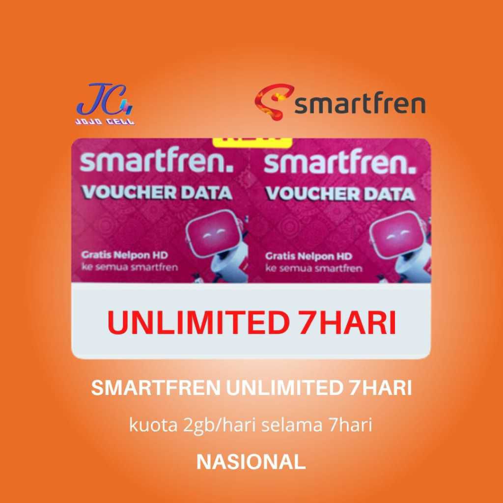 Smartfren Unlimited 7hari Nasional