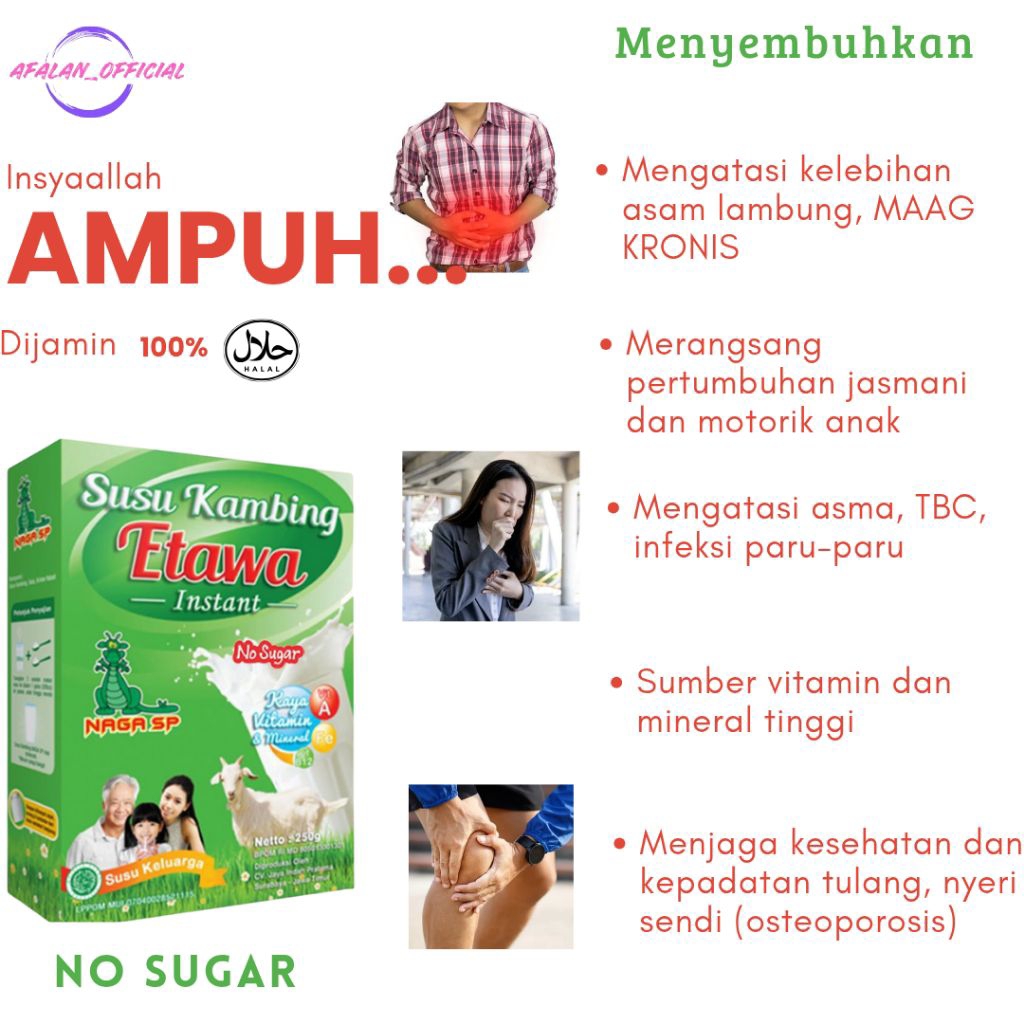 

Kambing Etawa Go Jack 200g (No Sugar)