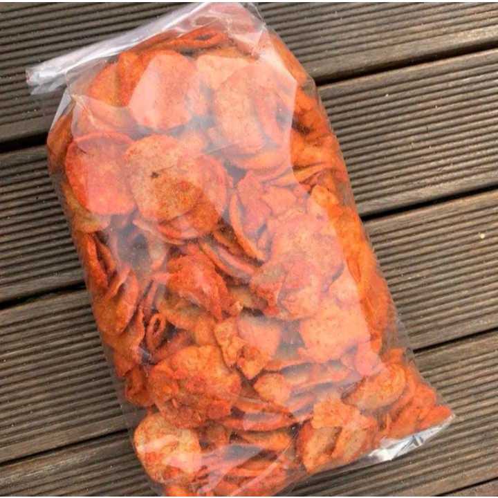 

Kerupuk Basreng Original Dan Pedas 250g Dan 500g