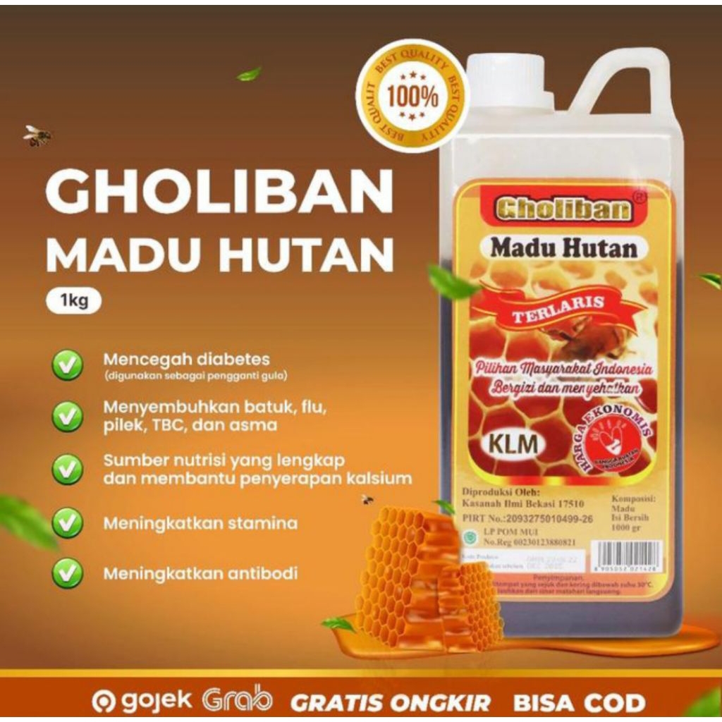 

Madu Ghoiban | Madu Hutan KLM 1Kg Original