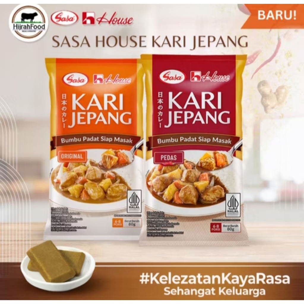 

Sasa Bumbu Kari Jepang Original/Pedas 40 g
