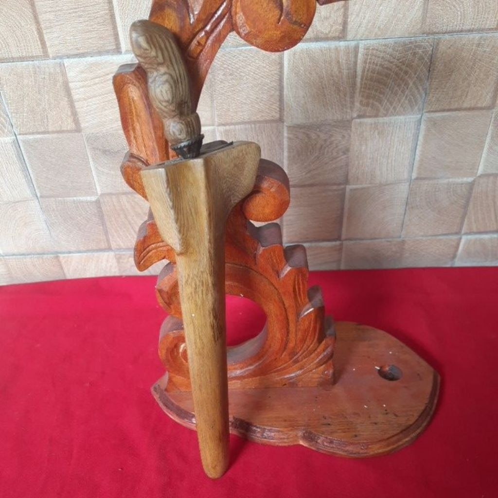 Keris Jimatan Tilam Upih Sepuh,Pamor Tunggak Semi,Pedaringan Kebak