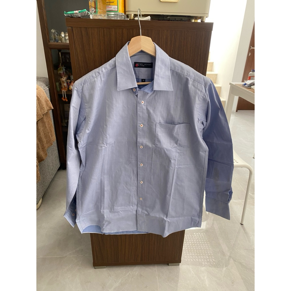 Kemeja Pria Henry Adams