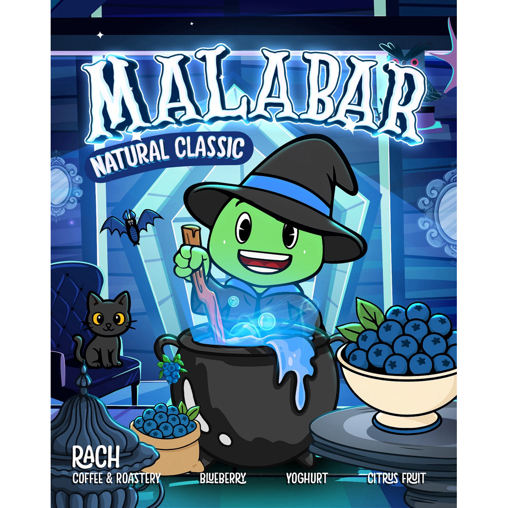 

Kopi Arabika Malabar Natural 200 gram - Roasted