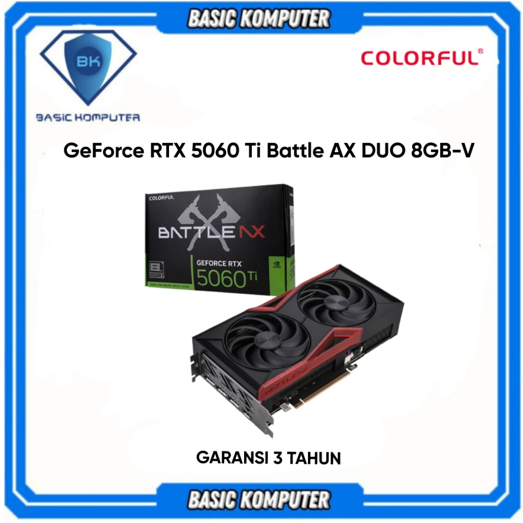 VGA COLORFUL GEFORCE RTX 5060 Ti NB DUO 8G-V RTX 5060Ti