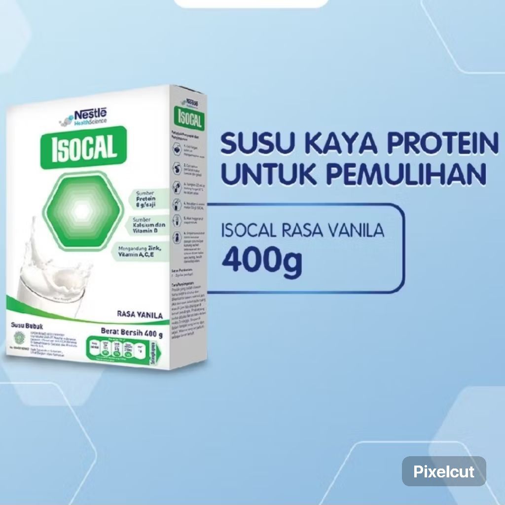 

ISOCAL SUSU BUBUK KELUARGA 400 GR