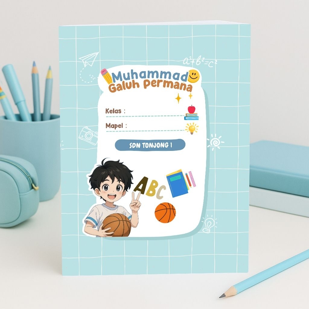 

ISI 5 | SAMPUL BUKU CUSTOM ANAK LAKI LAKI ACTIVE BOYS SERIES | SAMPUL BUKU SIDU
