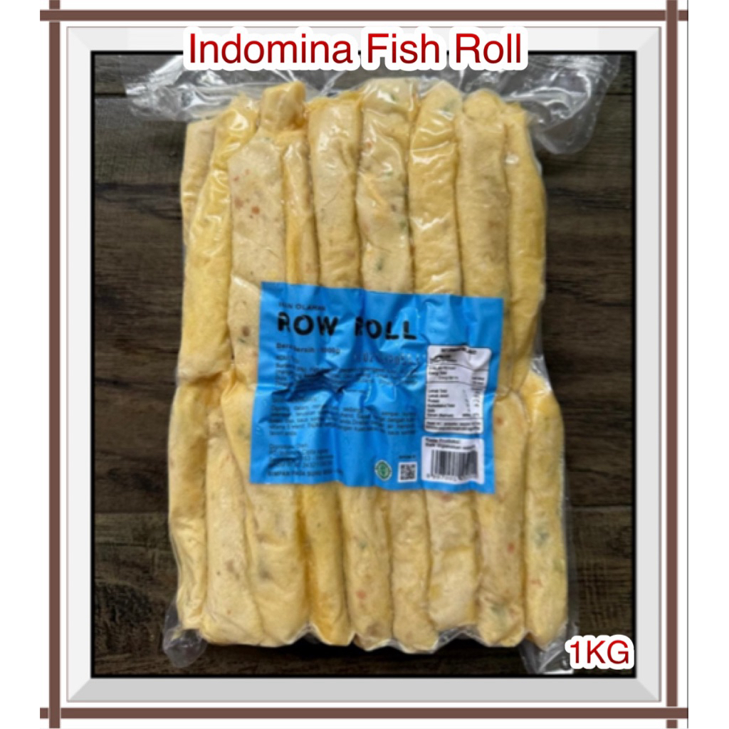 

Indomina Fish Roll - Row Roll 1 Kg