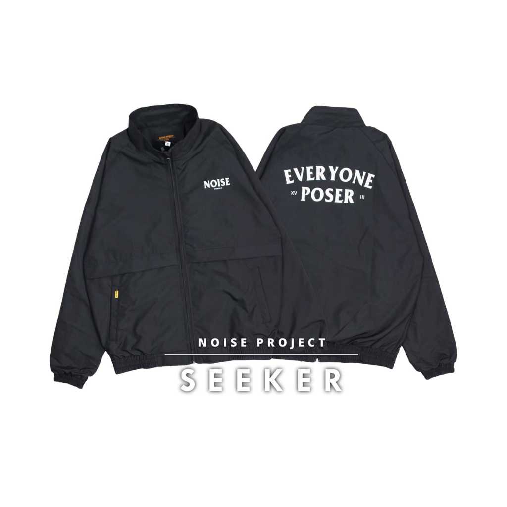 Jaket tracktop // tracksuit SEEKER noise projeect original BRAND Jaket - POSER -