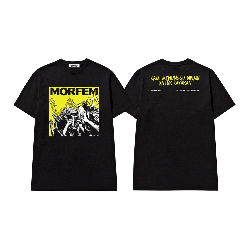 BBTU T-SHIRT FLOWER CITY FEST X MORFEM