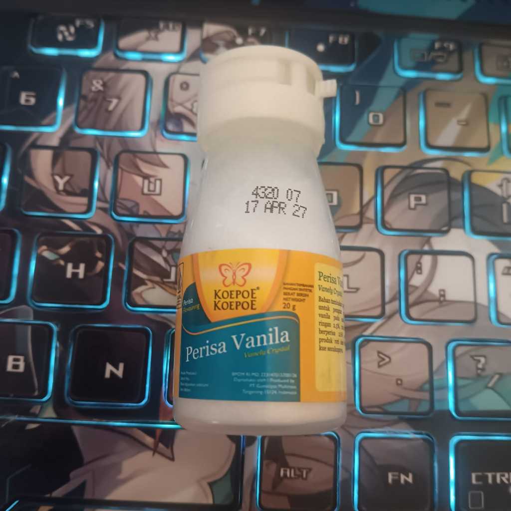 

[KOEPOE KOEPOE] Perisa Vanila, Vanely Crystal 20g