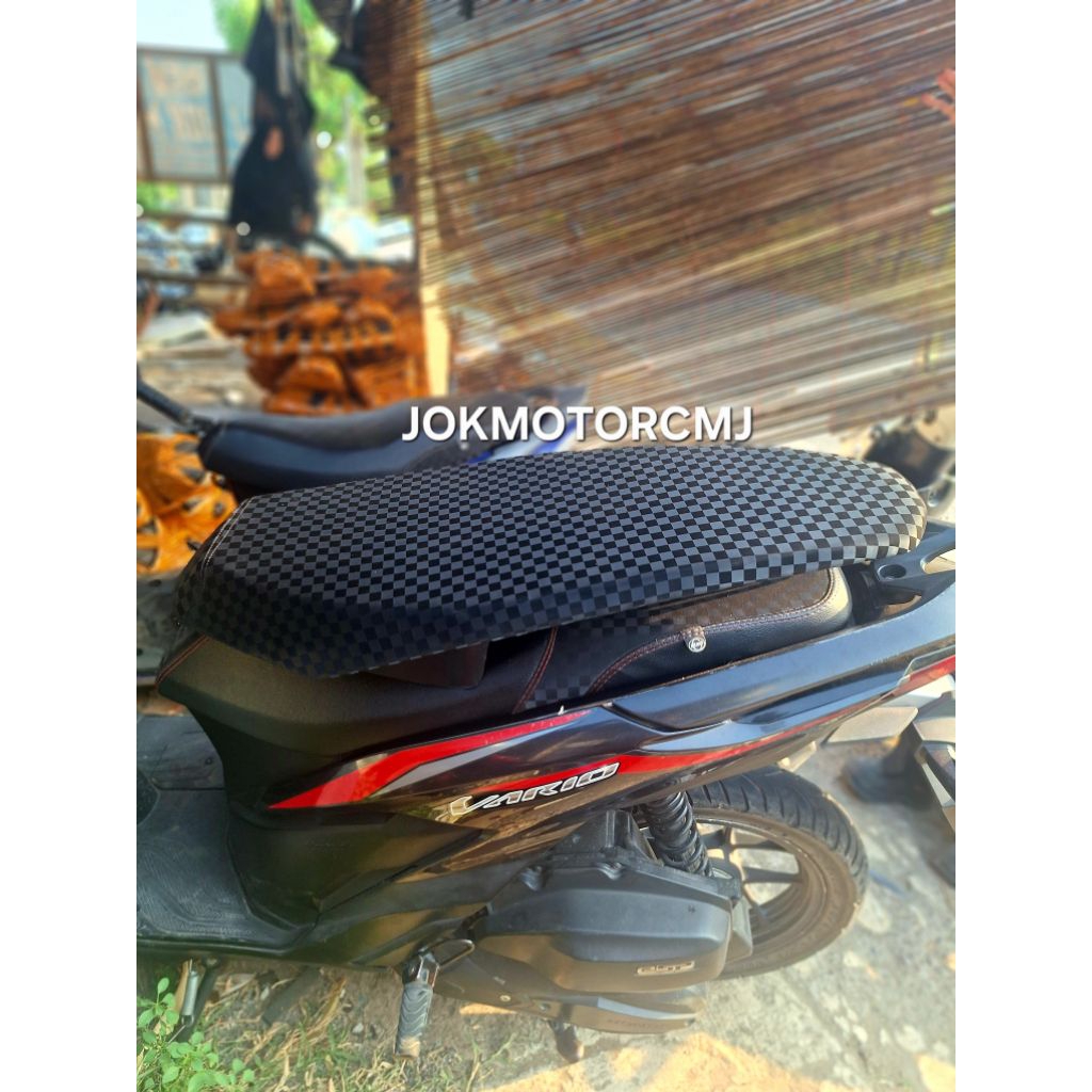 Jok vario 125 super slim / jok vario 125 kzr super slim / jok vario 150 160 super slim kulit catur k