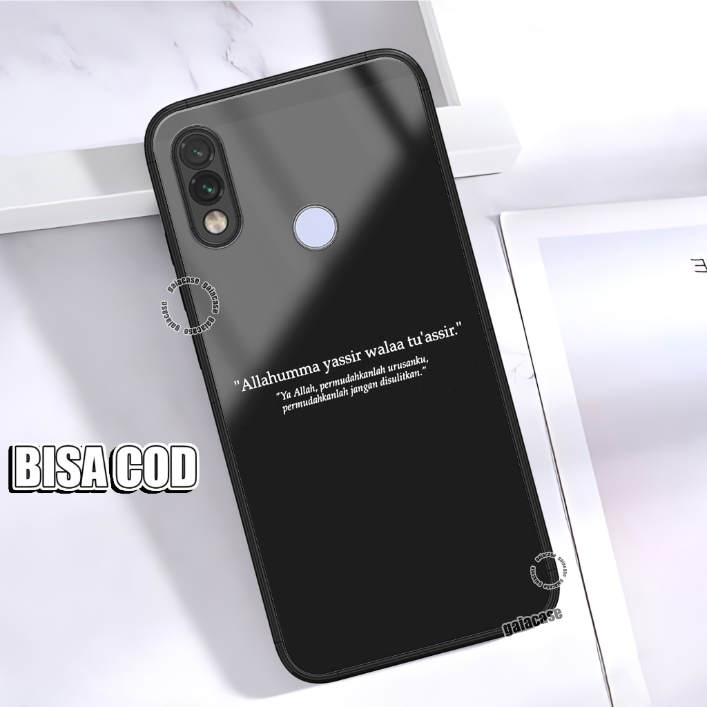 Softcase Kaca Kilau Untuk REDMI NOTE 7 / NOTE 7 PRO Terbaru - Casing Hp For XIAOMI REDMI NOTE 7 / NO