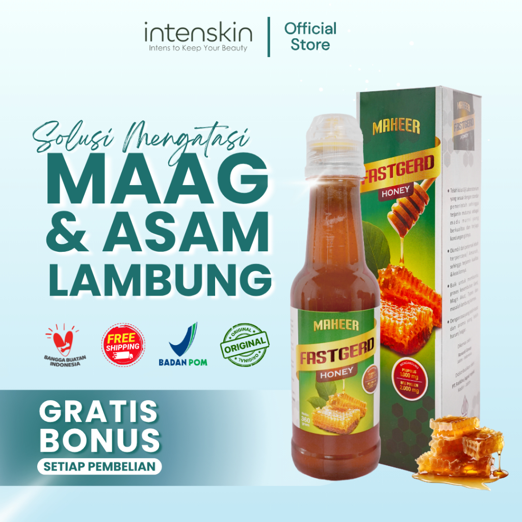 

Fasgerd Maheer- Madu Kesehatan Lambung Asam Lambung 100 % Original