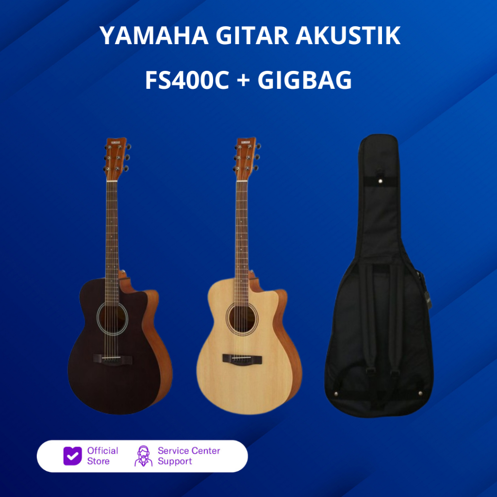 Yamaha Gitar Akustik FS400C / FS400C