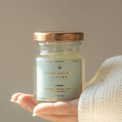 

White Lily Nest - PANDAN Minuman Sarang Burung Walet Birdnest Stevia Aman utk Diabetes