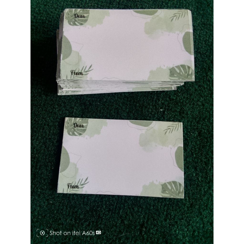 

Kartu Ucapan Kado Ulang Tahun/Buket/Hadiah