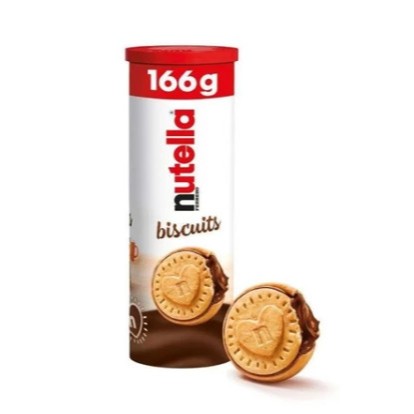 

READY STOCK SIAP KIRIM NUTELLA BISCUITS TUBE EXP NOVEMBER 2025