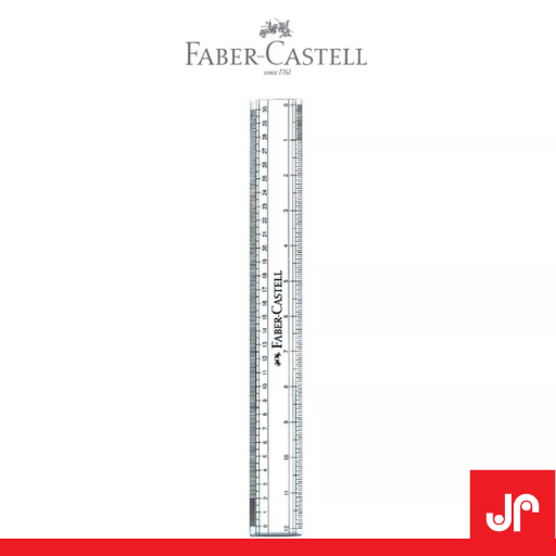 

FABER CASTELL PENGGARIS RULER SCALE SEKOLAH 15CM & 30CM / PENGGARIS SEKOLAH BENING TEBAL