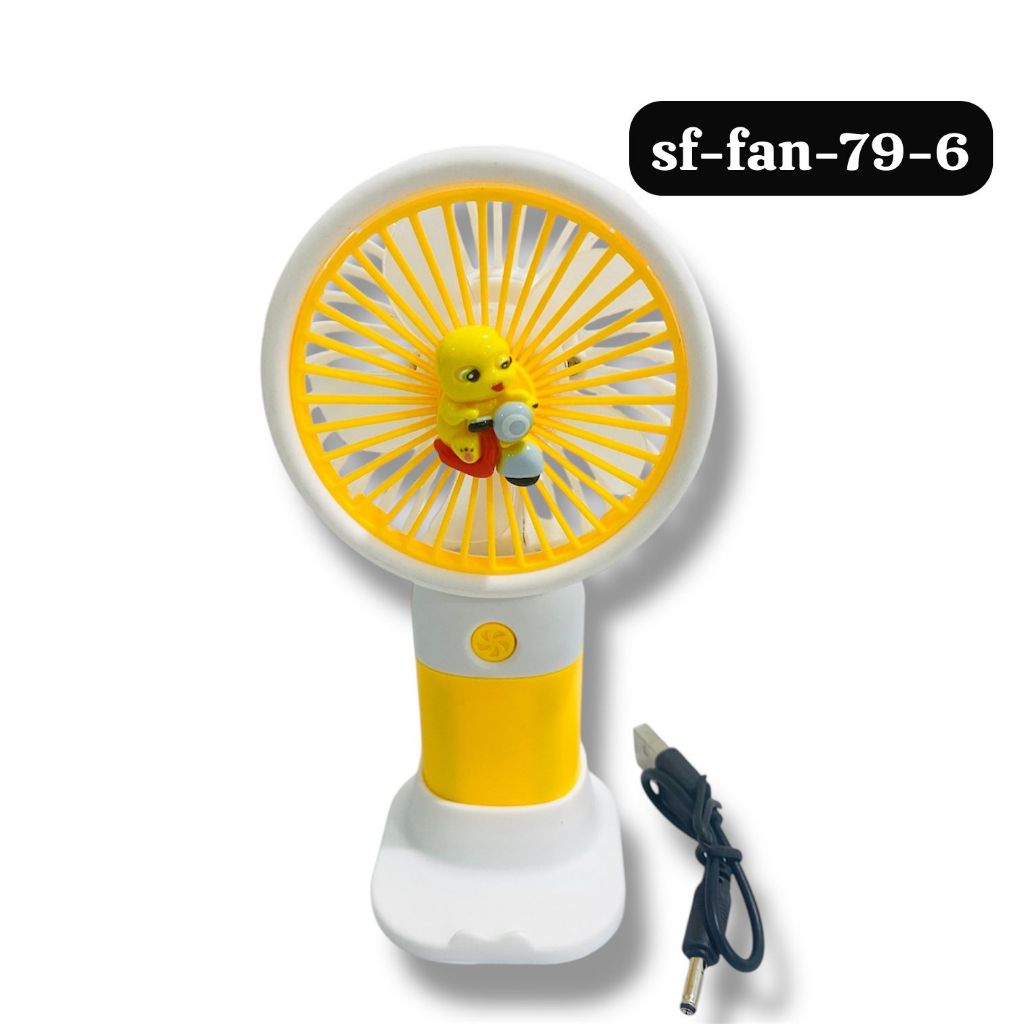 PALING MURAH Kipas Angin Karakter Nailong Kipas Angin Portable Mini Fan Kipas Tangan Stand Genggam