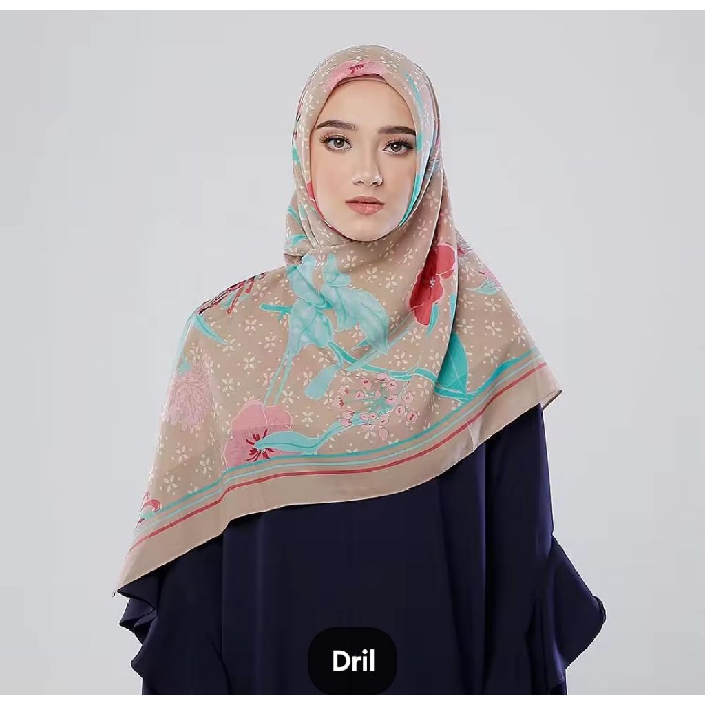 Zoya hijab segiempat preloved