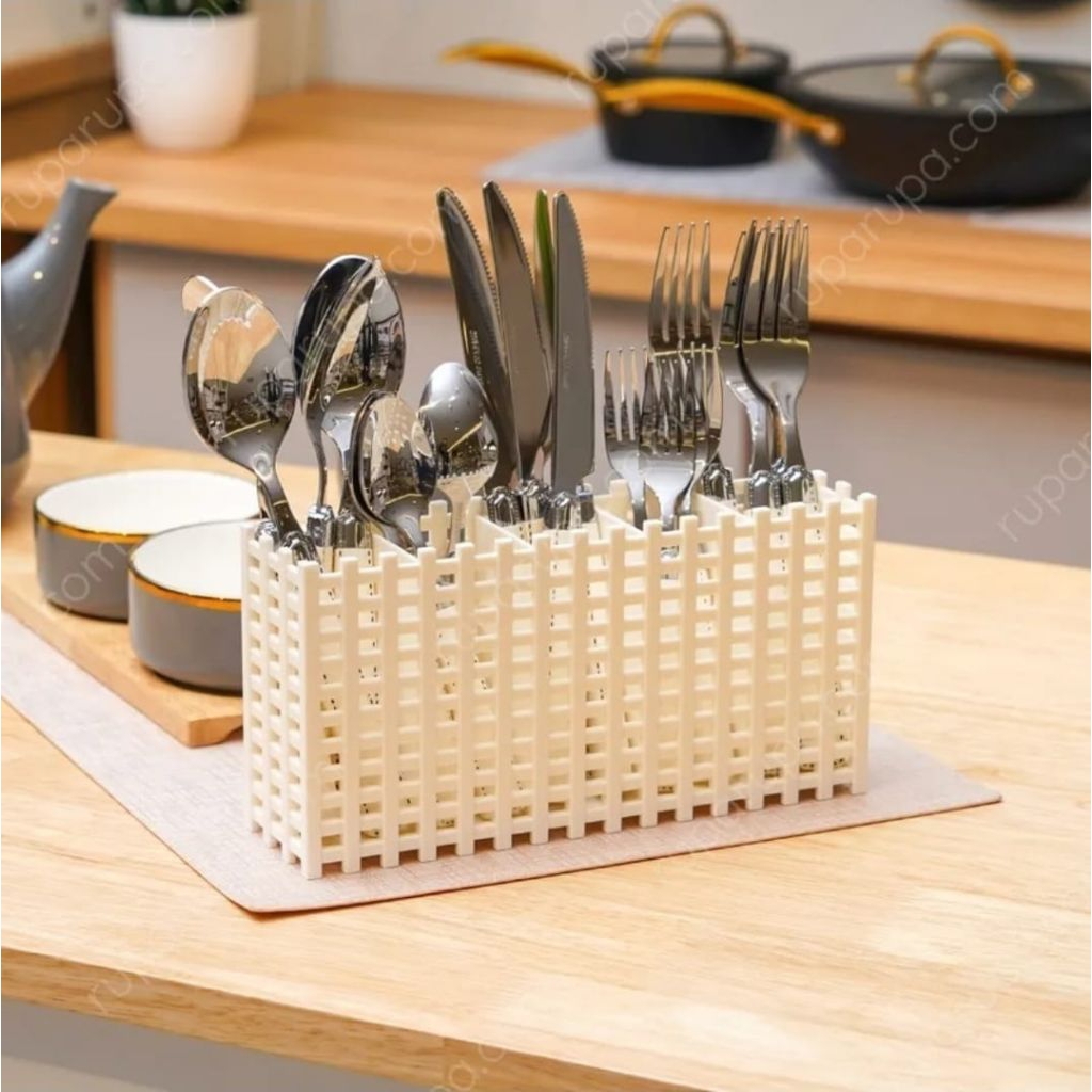 INFORMA CUTLERY SET WITG HOLDER HUDSON 20PCS SENDIK 1 HOLDER // SENDOK SET // INFORMA SENDOK SET // 