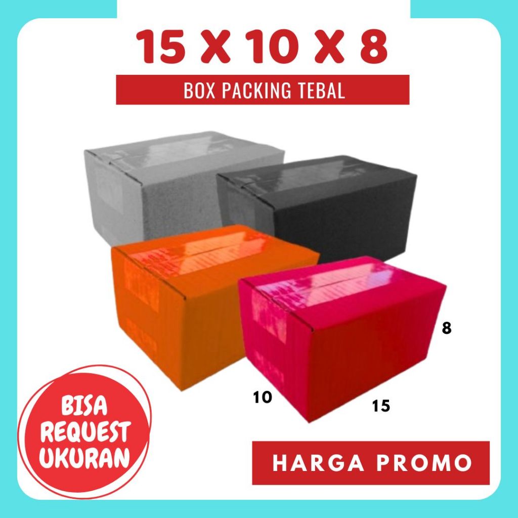 

Box 15x10x8 A1 / Kardus 15x10x8 A1 Packing Karton / Dus 15x10x8 A1 Kotak Botol Kemasan Diva Box