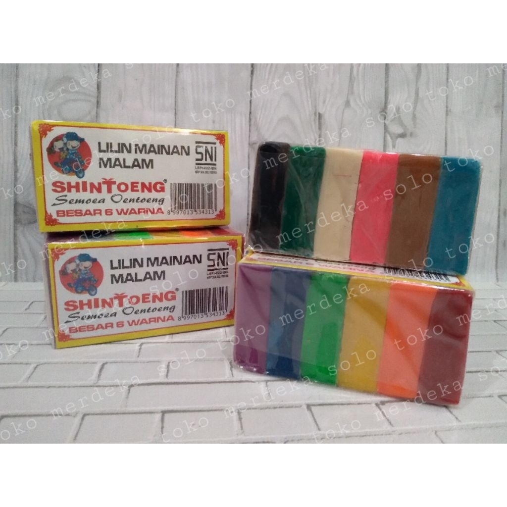 Malam / Lilin Mainan Warna Besar