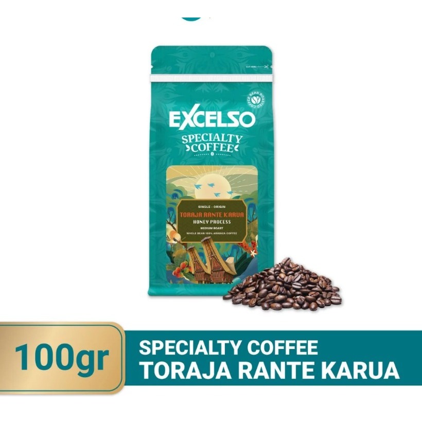 

Excelso Specialty Coffee Toraja Rante Karua Honey Process Beans 100gr