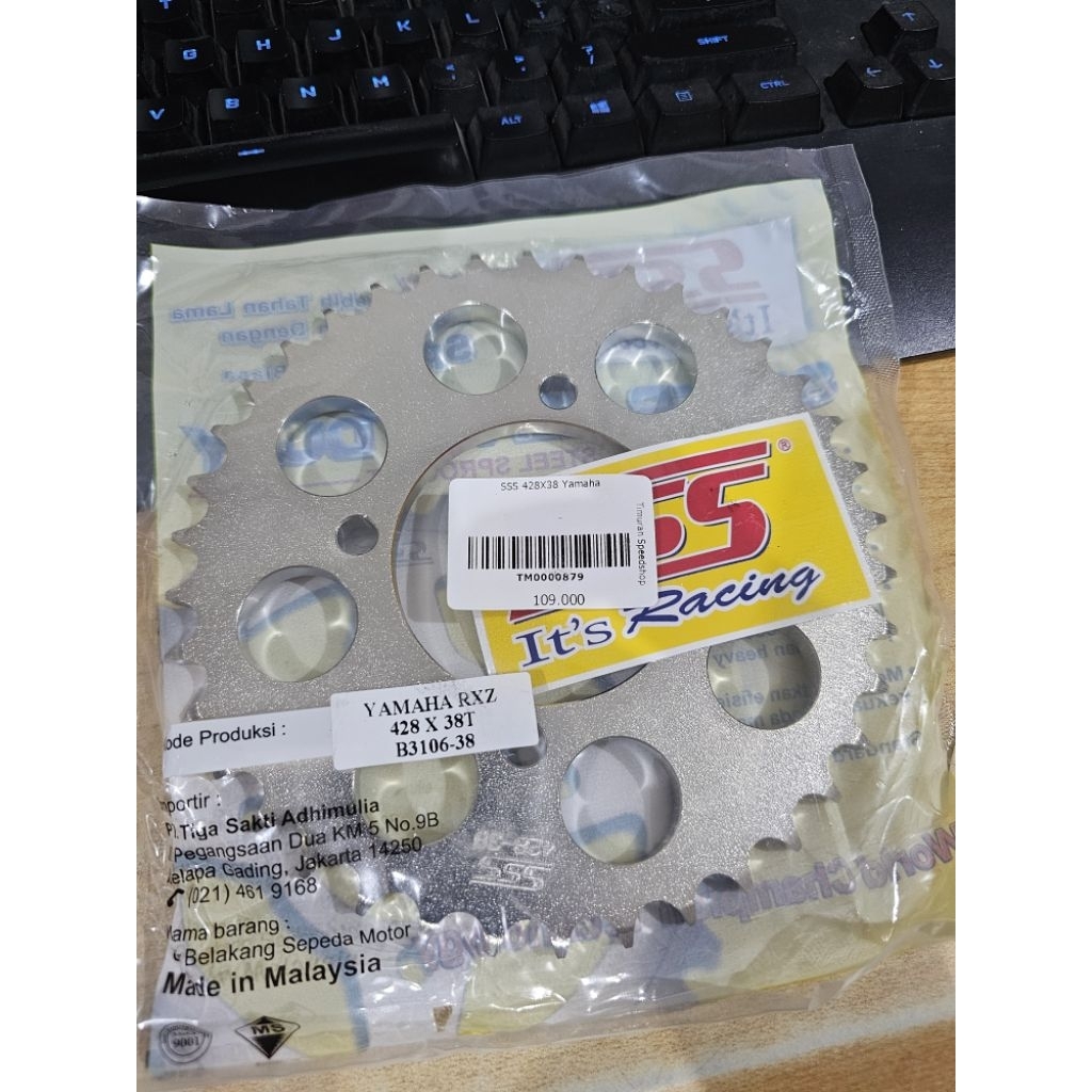 GEAR SSS 428 38 YAMAHA