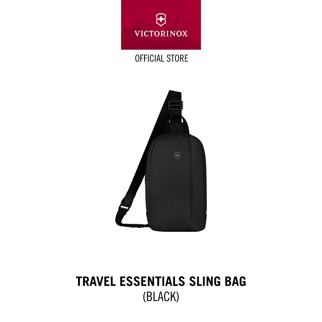 Victorinox Travel Essentials, Tas Selempang, Hitam
