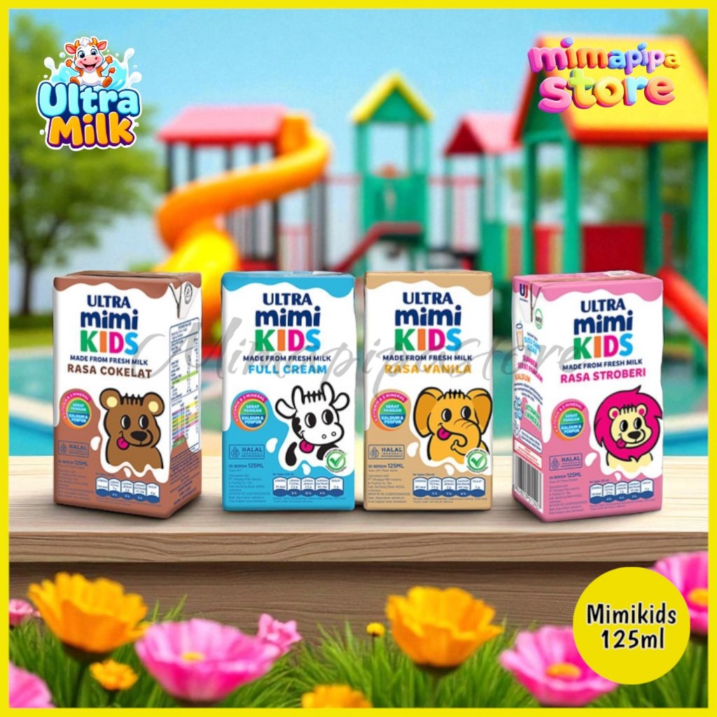 

Susu Ultra Mimi Kids 125ml Varian Rasa