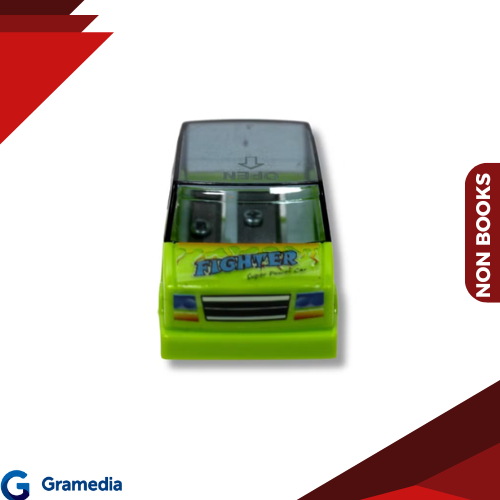 

Gramedia Medan - ESTUDEE SHARPENER CAR TWO HOLES ES-351