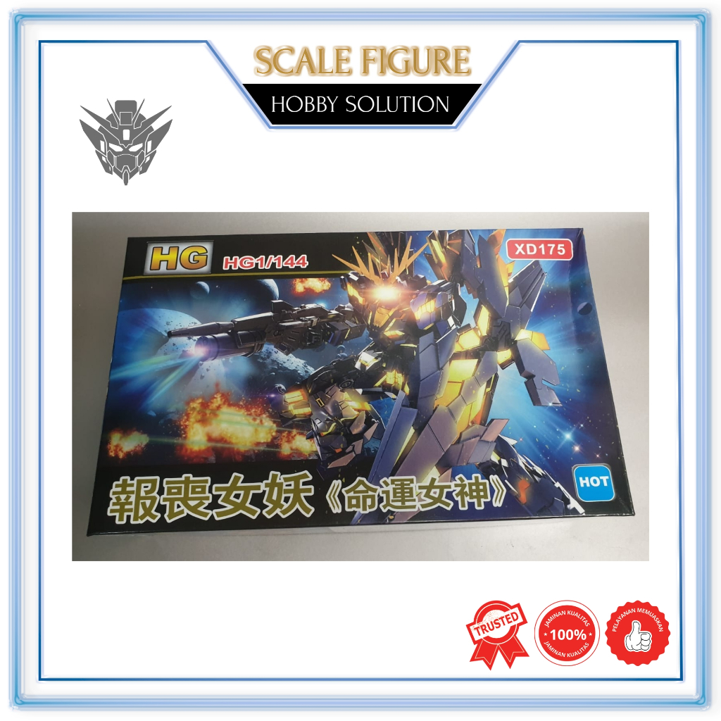 HG 1/144 BLACK UNICORN XD175 DABAN