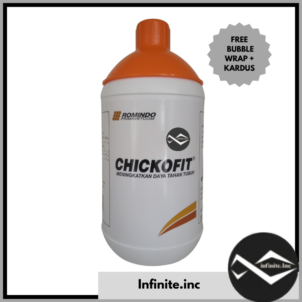 CHICKOFIT 1 Liter - Atp Mineral B12 Cair Untuk Hewan Ternak