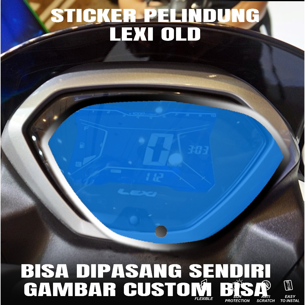 ANTI GORES SPEEDOMETER LEXI OLD - STICKER PELINDUNG SPEEDOMETER LEXI OLD