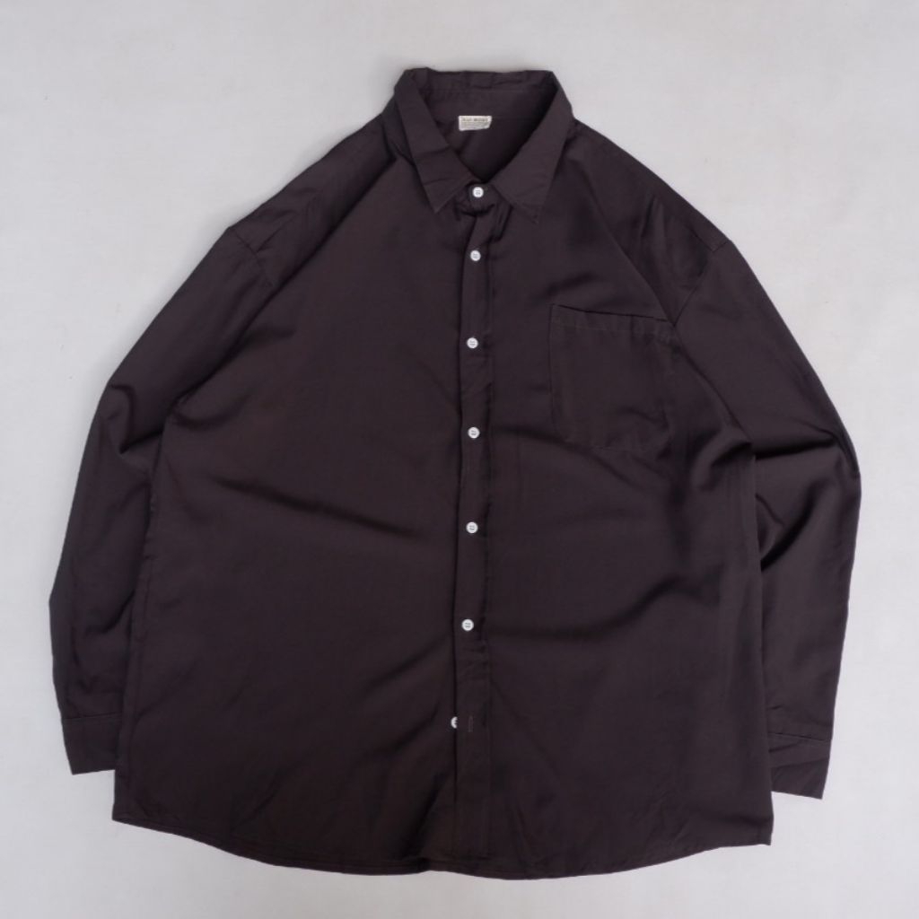 jean money kemeja panjang size xxl dark grey