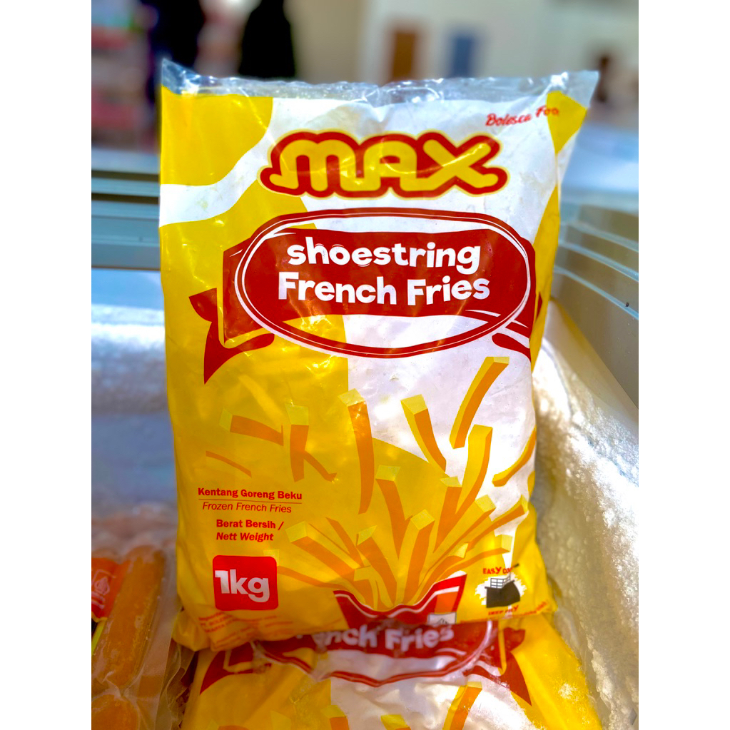 

BOLESCA MAX shoestring french fries 1kg / Kentang frozen