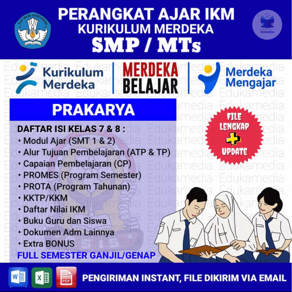 

perangkat Prakarya SMP
