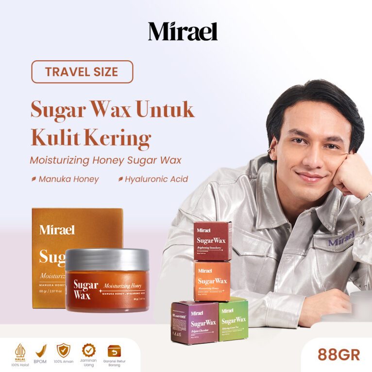 MIRAEL  Sugar wax (Travel Size) Sugar Waxing Kit / Sugar Wax 88gr
