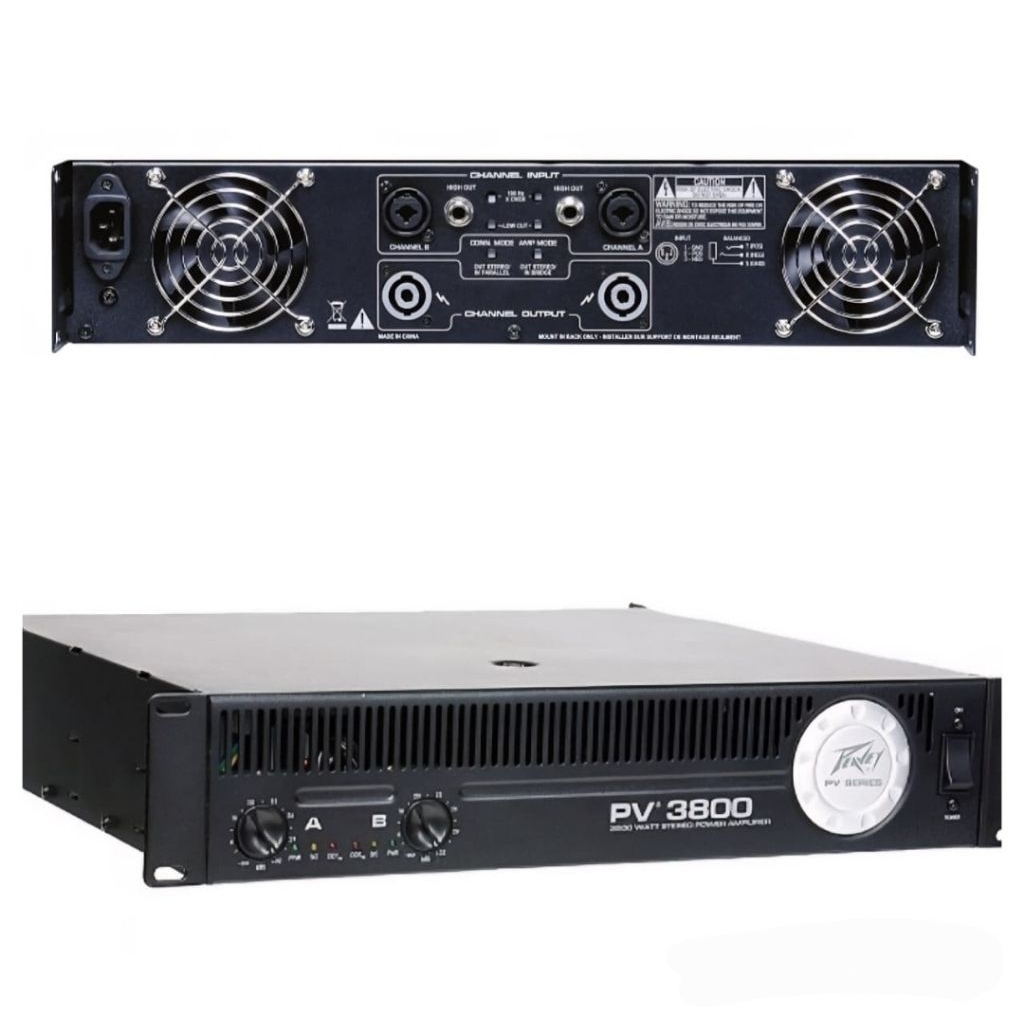 PEAVEY PV-3800 | PEAVEY PV3800 Power Amplifier