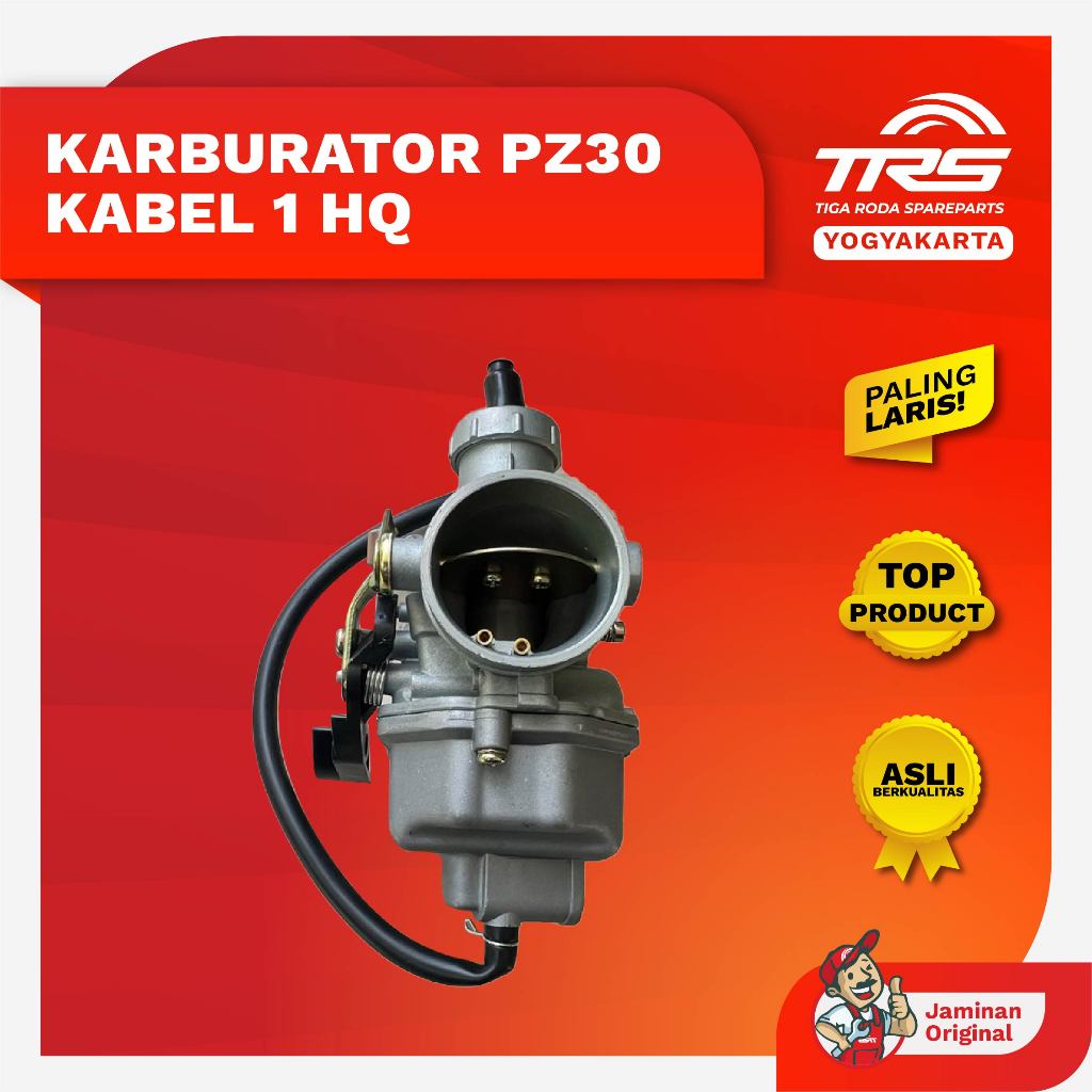 TRS Karburator Pz30 PZ30 Motor Roda Tiga Tossa Spareparts Original TRS JOGJA