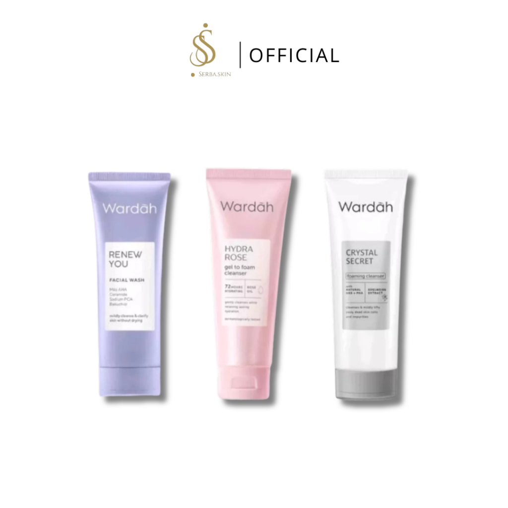 Wardah Facial Wash / Wardah Crystal Secret / Wardah Official Store