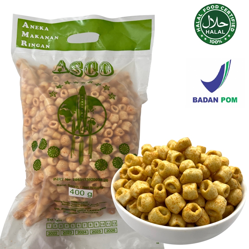

COD (BPOM/Halal WUENAKE 370gr Cemilan MIKRO BAYADO Makanan Ringan Kasual Setiap Hari Jajan Snack Food Halal/Jajan anak kecil/Puffed Snacks/Camilan higienis (Rasa pedas dan gurih)