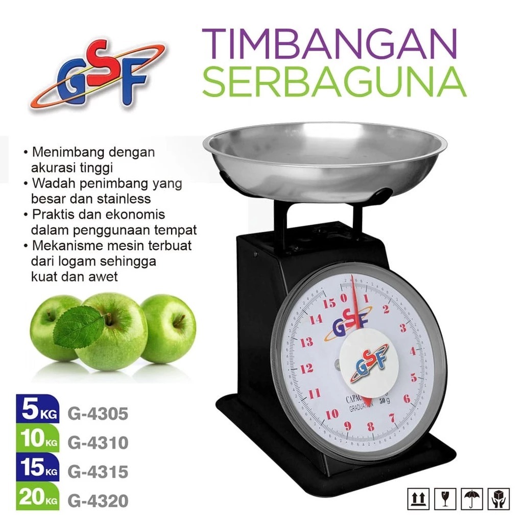 GSF Timbangan Serbaguna Analog Manual G-4310 10 KG
