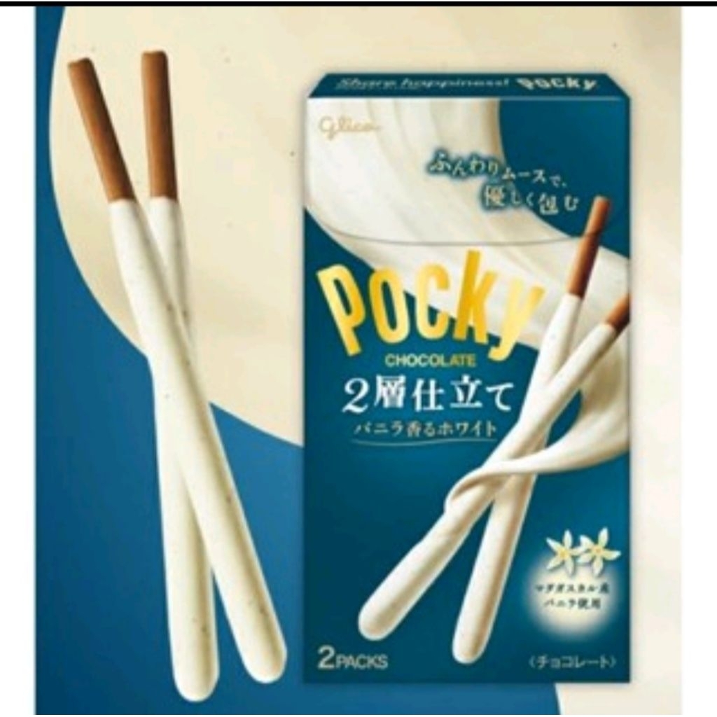 

GLICO POCKY WHITE CHOCOLATE JAPAN POCKY VANILLA WHITE