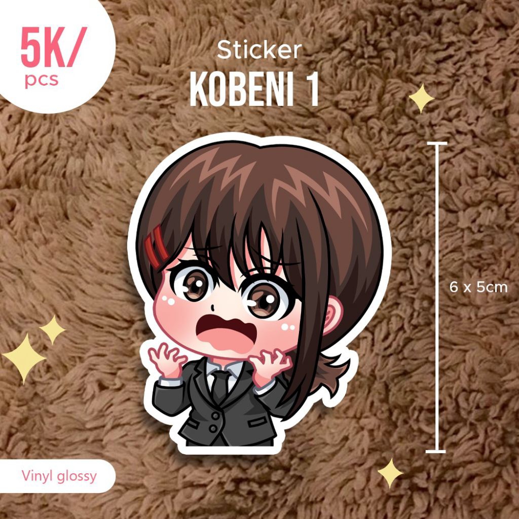

Stiker kobeni anime chainsaw man anti air